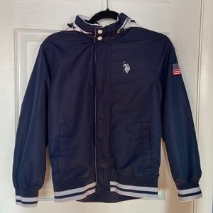 Boys XL Polo Windbreaker